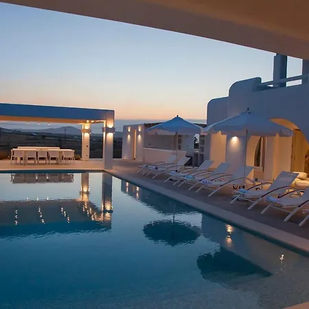 Paros Sleeps 16 Pool Air Con Villa Páros